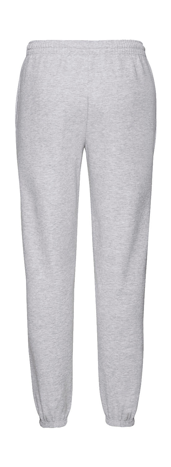 Classic Elasticated Cuff Jog Pants in Farbe White