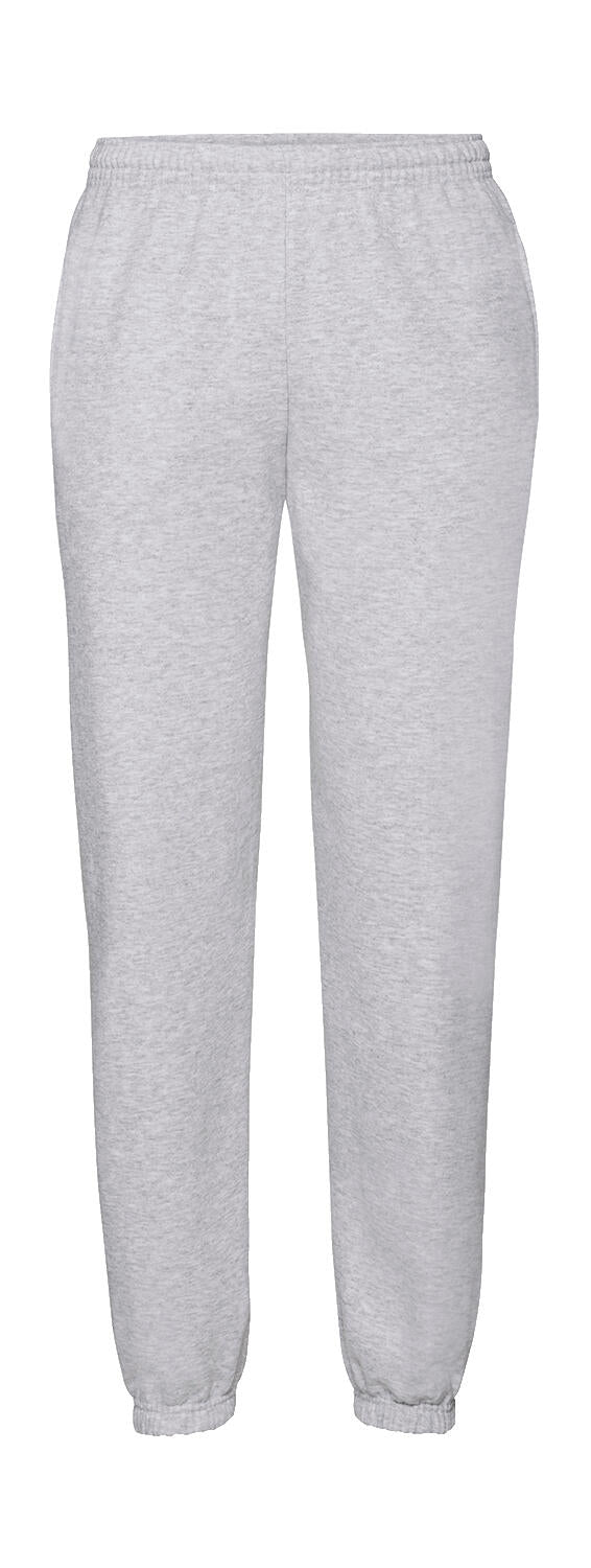 Classic Elasticated Cuff Jog Pants in Farbe Heather Grey