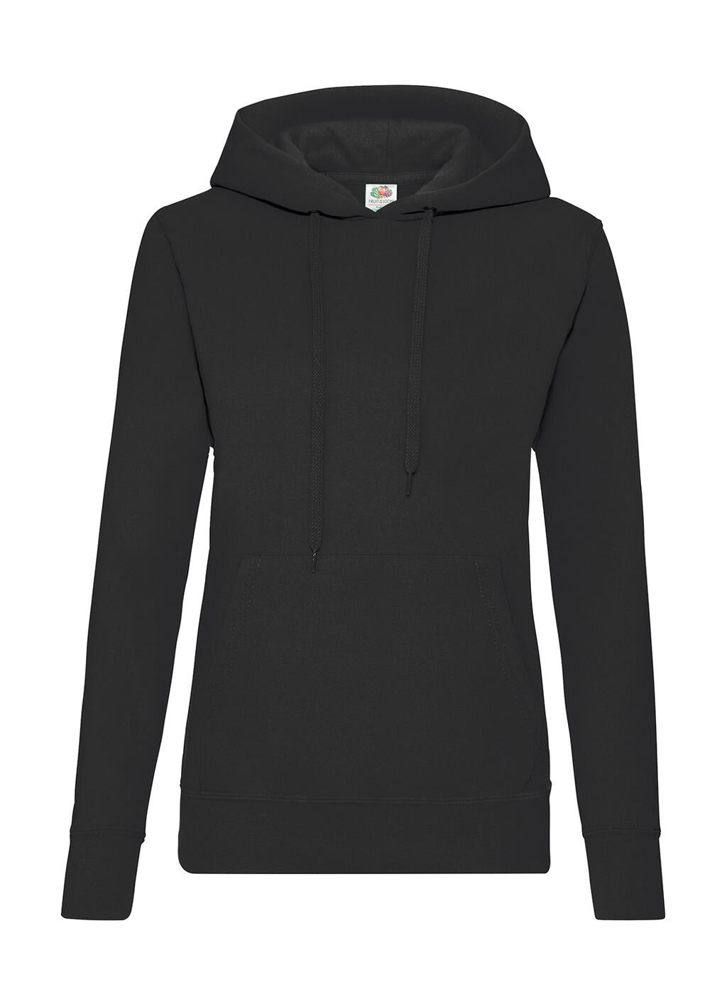 Ladies' Classic Hooded Sweat in Farbe Black