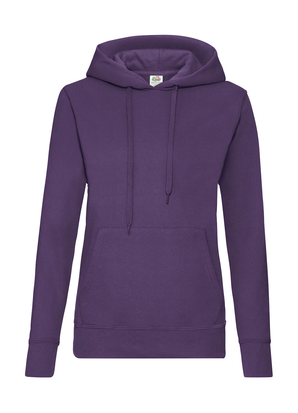 Ladies' Classic Hooded Sweat in Farbe Purple