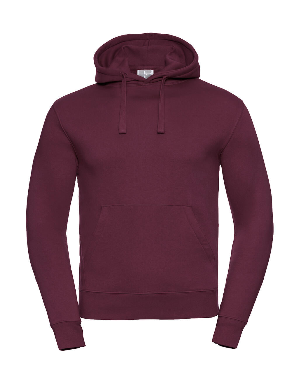 Men's Authentic Hooded Sweat in Farbe Burgundy