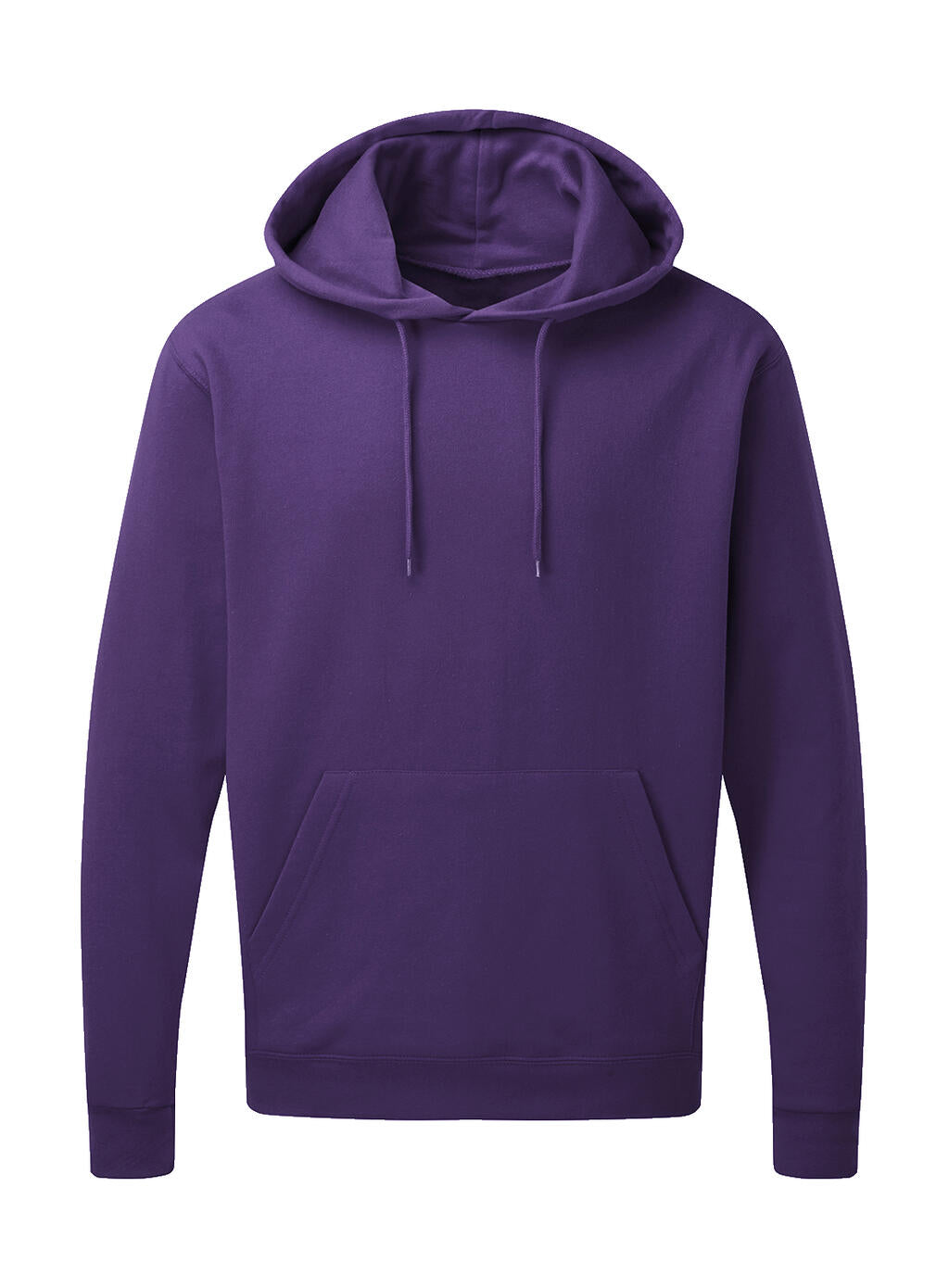 Men's Hooded Sweatshirt in Farbe Purple
