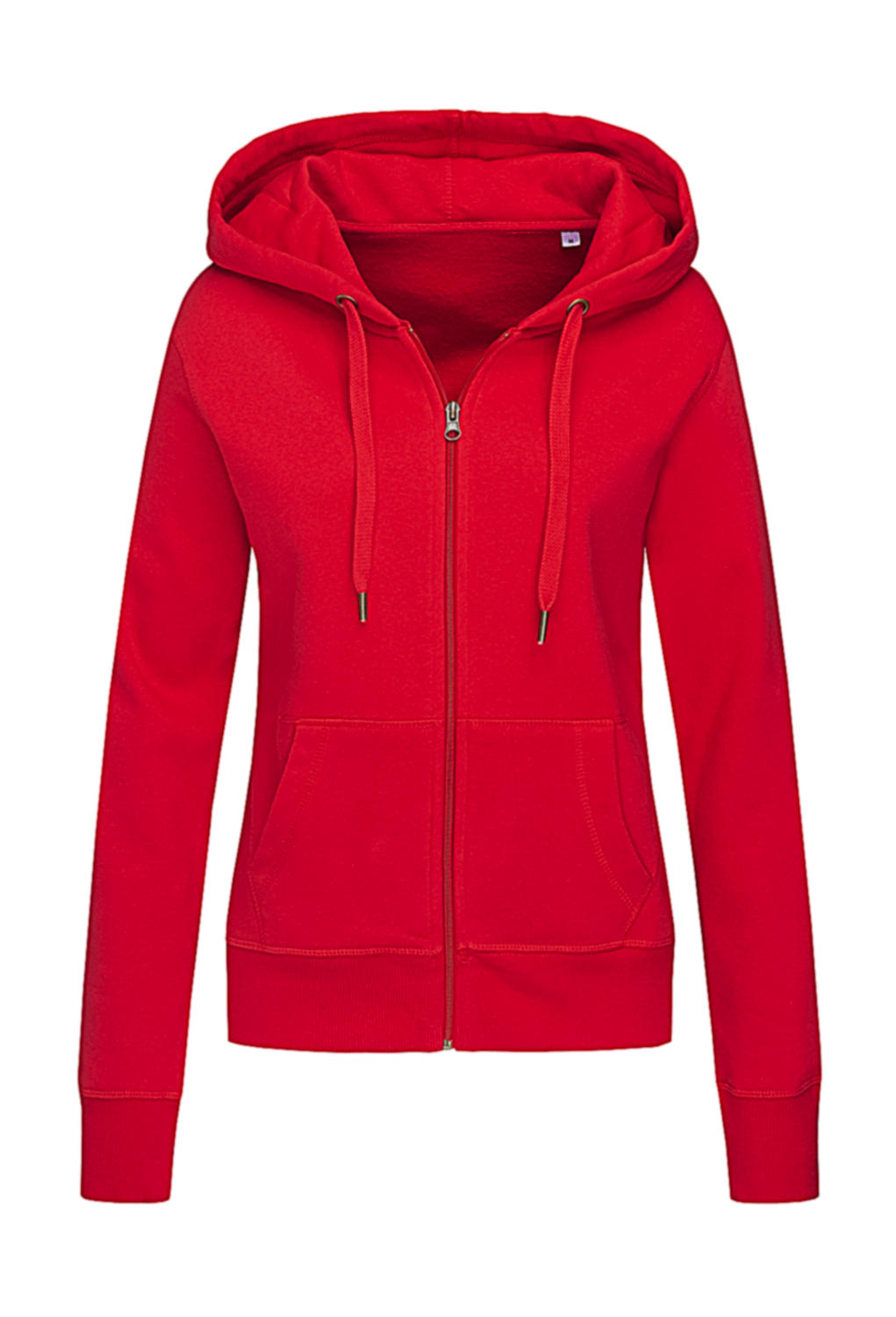 Sweat Jacket Select Women in Farbe Crimson Red