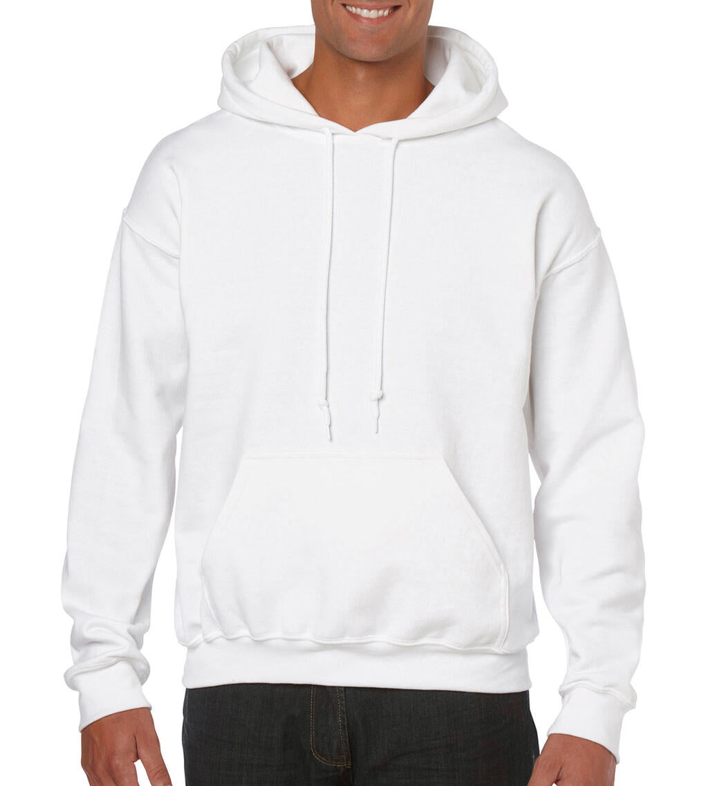 Heavy Blend Adult Hooded Sweatshirt in Farbe White