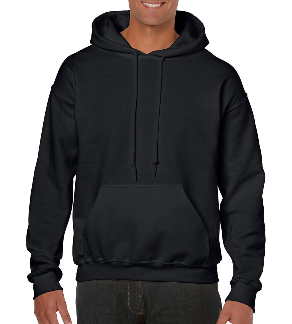 Heavy Blend Adult Hooded Sweatshirt in Farbe Black