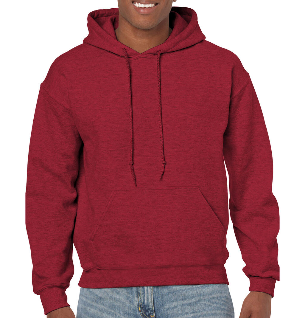 Heavy Blend Adult Hooded Sweatshirt in Farbe Antique Cherry Red