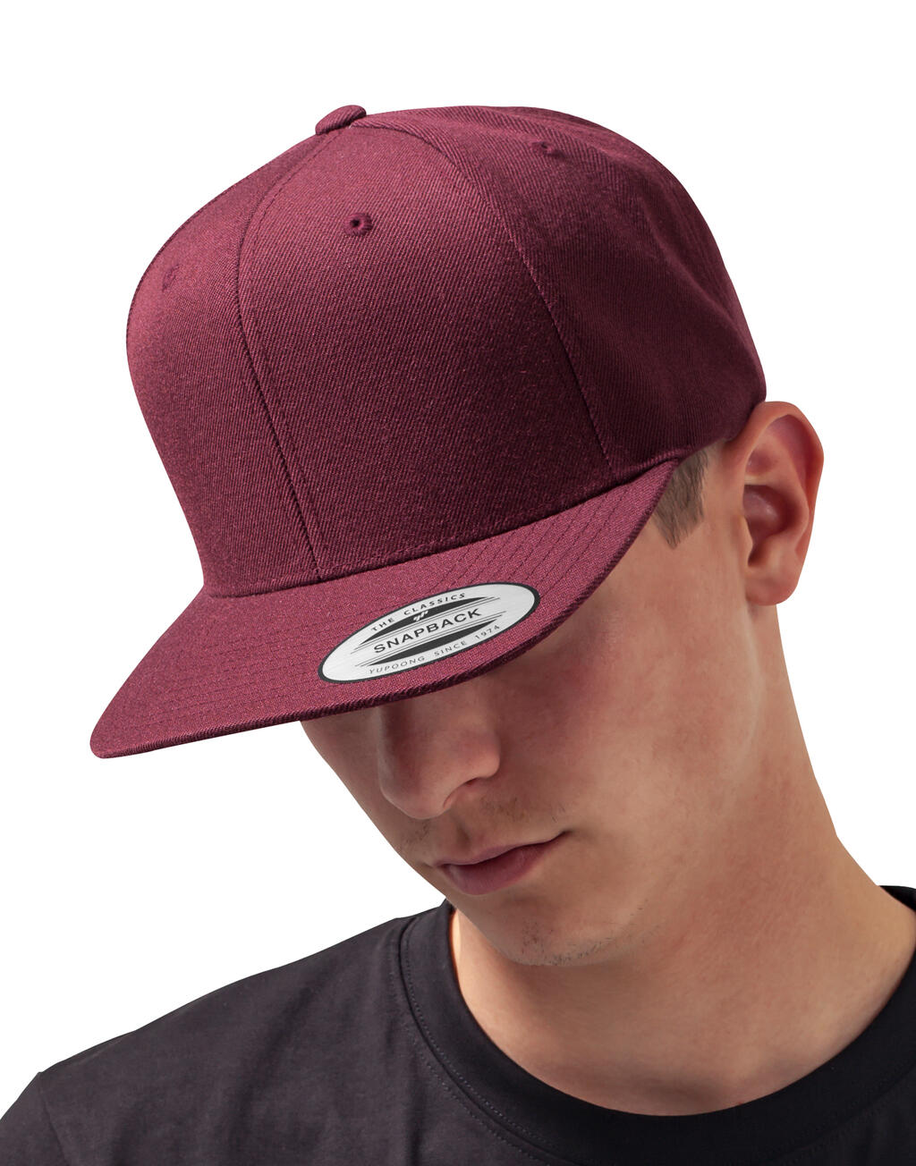 Classic Snapback Cap in Farbe Natural