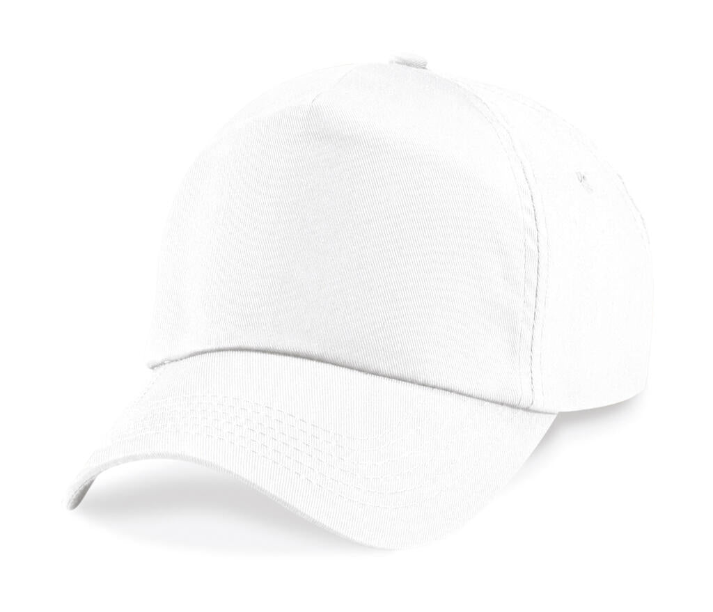 Junior Original 5 Panel Cap in Farbe White