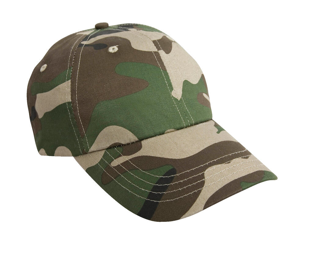 Heavy Cotton Drill Cap in Farbe Olive Camo