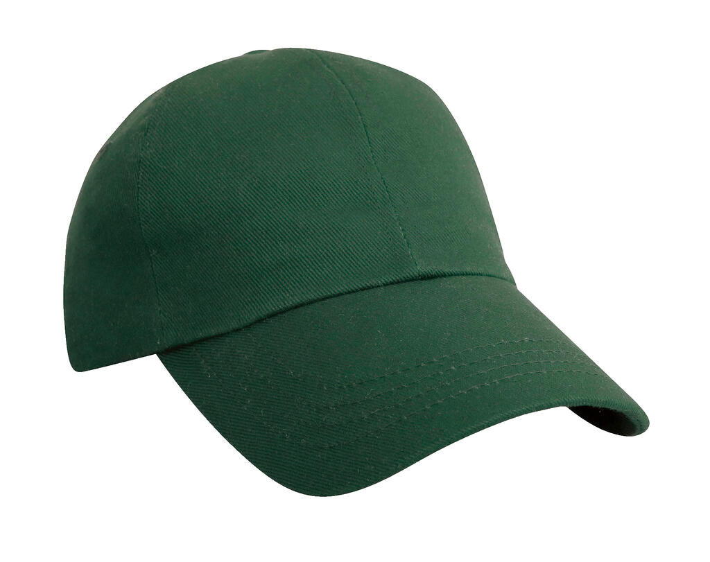 Heavy Cotton Drill Cap in Farbe Bottle Green