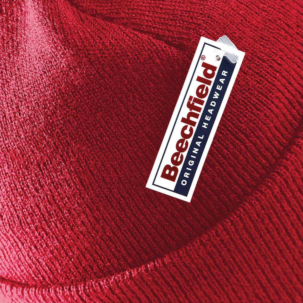 Printers Beanie in Farbe White