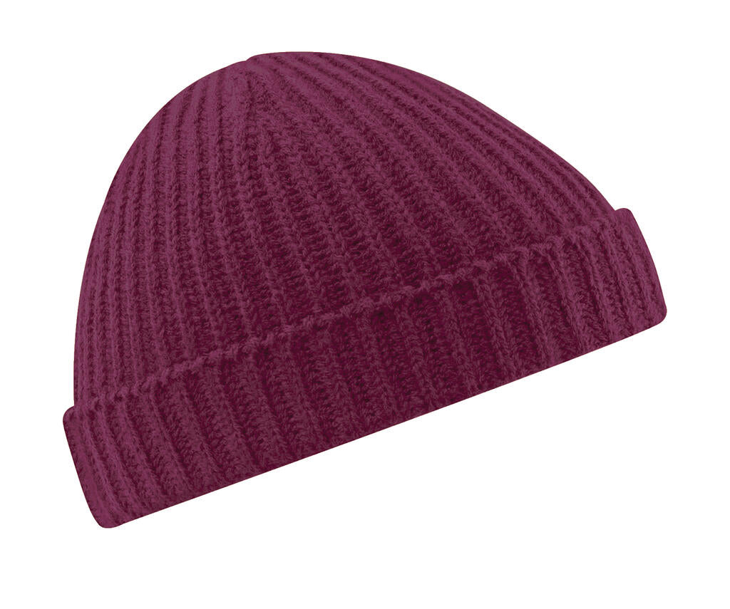 Trawler Beanie in Farbe Burgundy