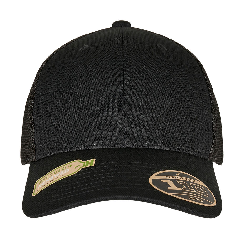 110 Recycled Alpha Shape Trucker in Farbe Black