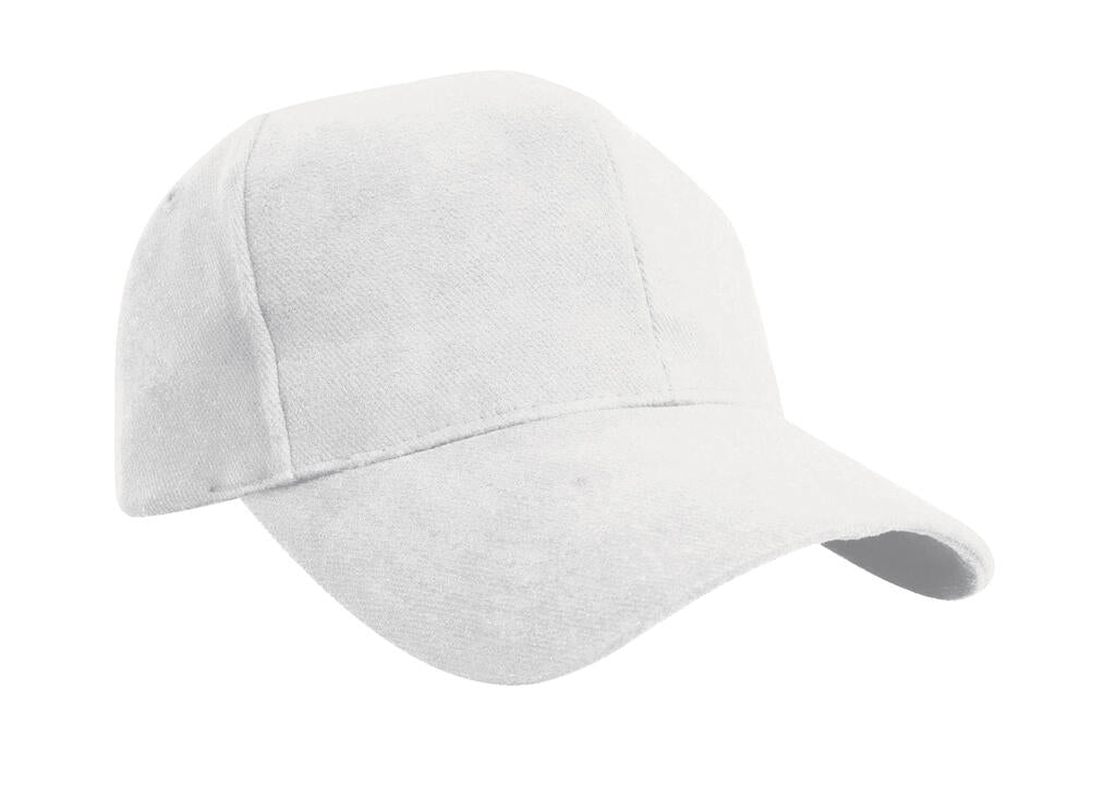 Pro-Style Heavy Cotton Cap in Farbe White