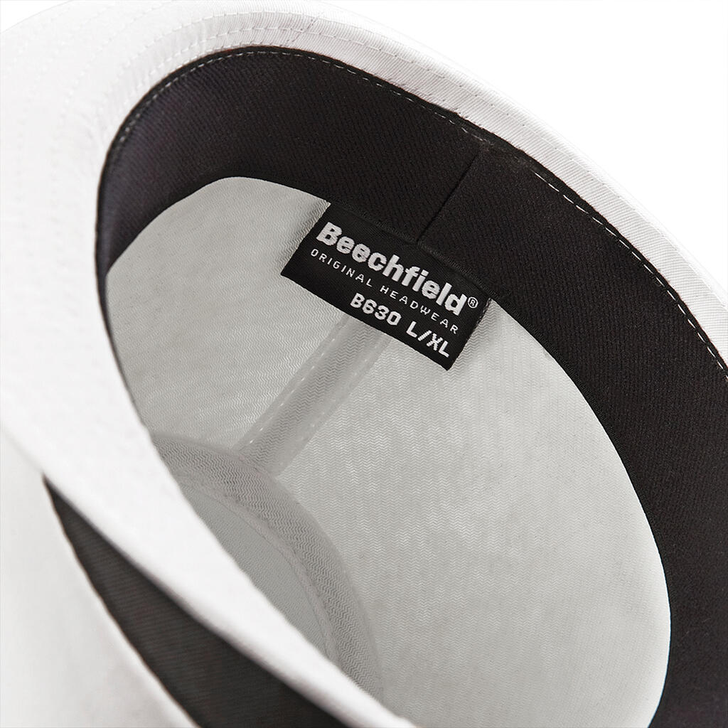 Fedora in Farbe White/Black