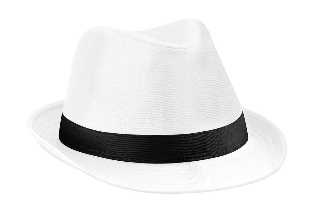 Fedora in Farbe White/Black