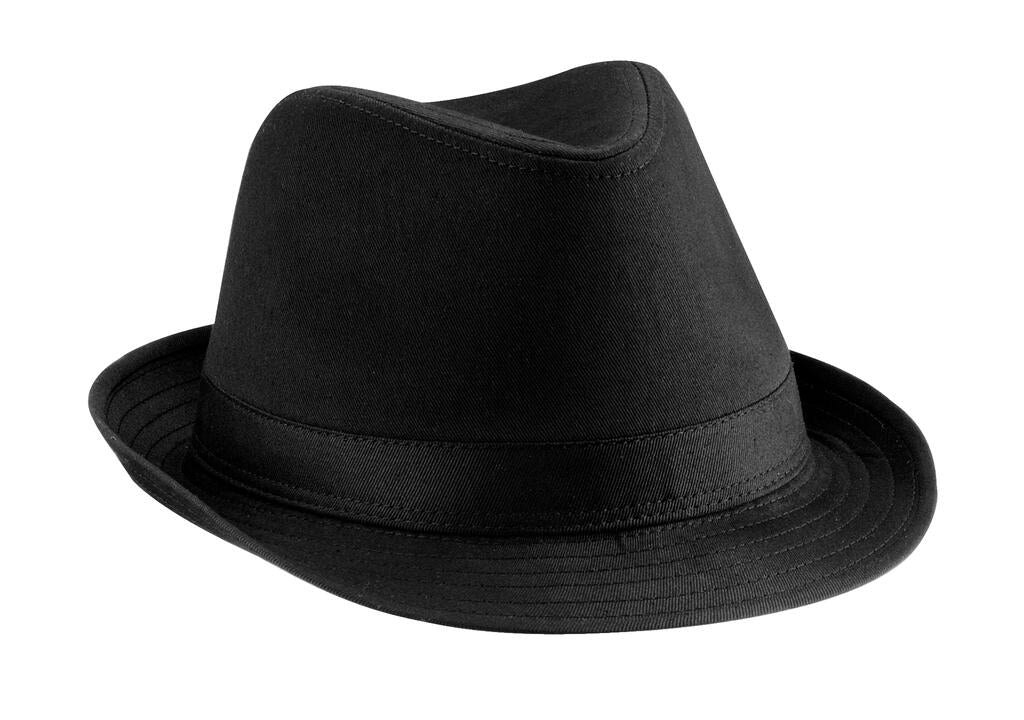 Fedora in Farbe Black