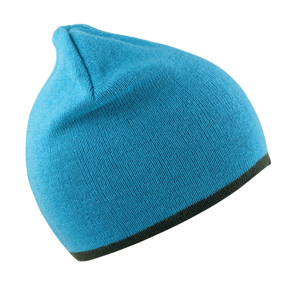 Reversible Fashion Fit Hat in Farbe Aqua/Grey