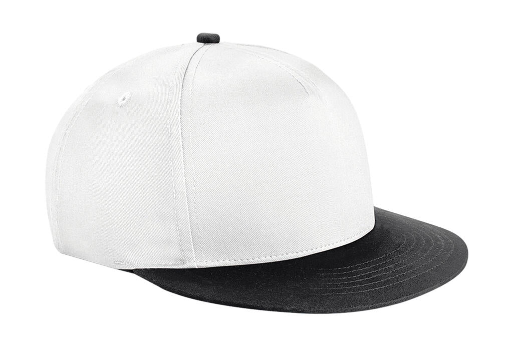 Youth Size Snapback in Farbe White/Black