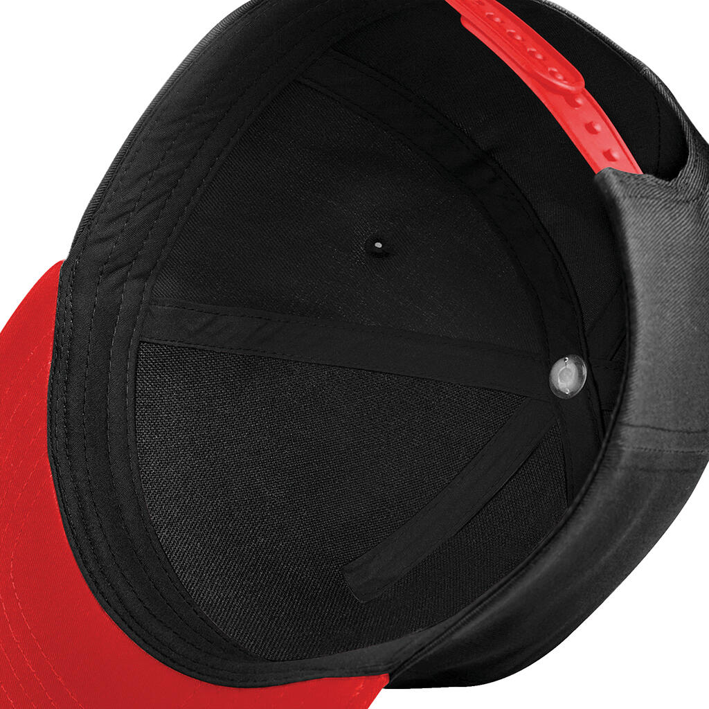 Youth Size Snapback in Farbe White/Black