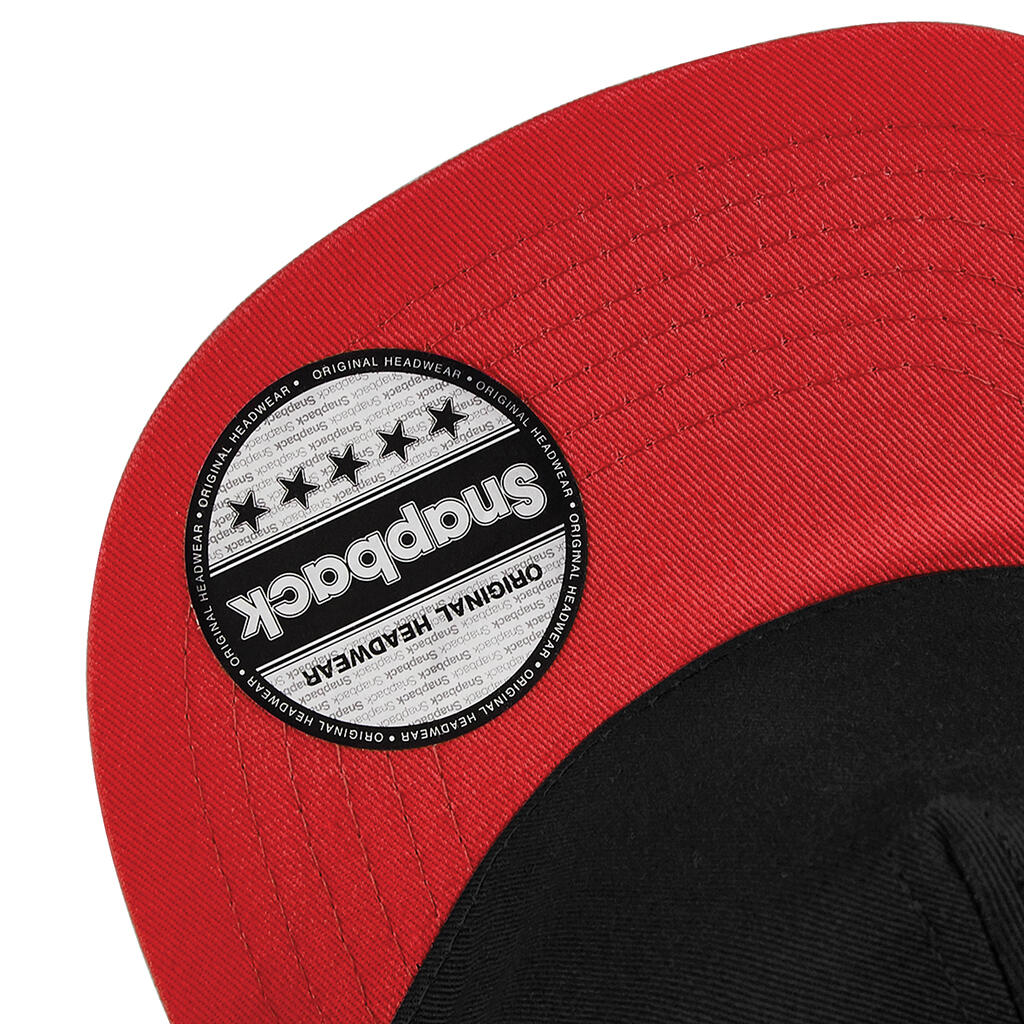 Youth Size Snapback in Farbe White/Black