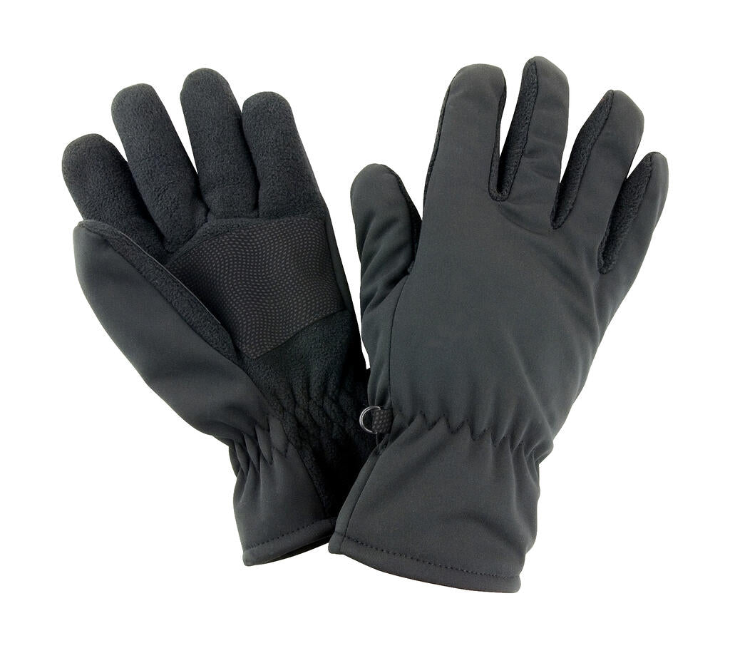 Softshell Thermal Glove in Farbe Black