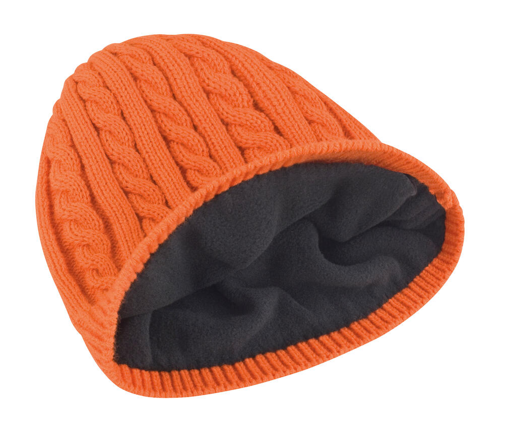 Mariner Knitted Hat in Farbe Grey/Black