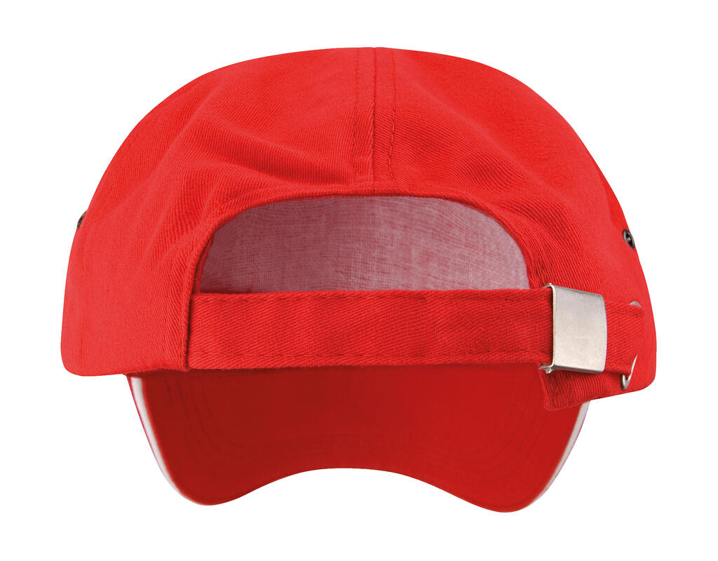Plush Sandwich Cap in Farbe White/Navy