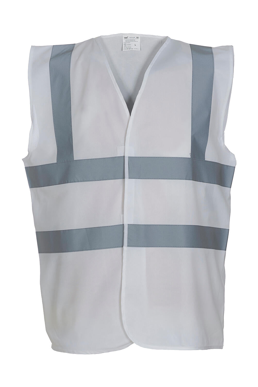 Fluo 2 Band+Brace Waistcoat in Farbe White