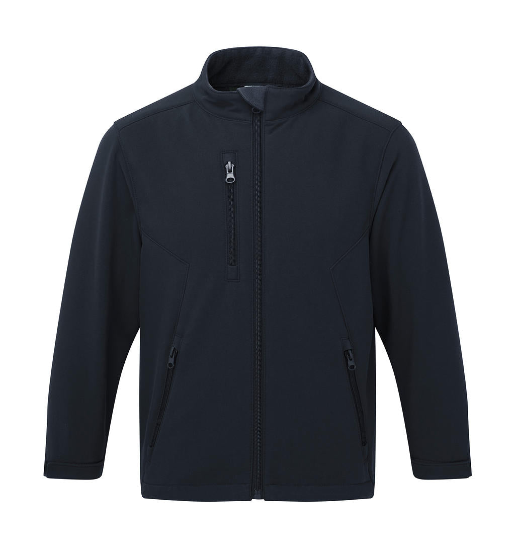 Kids' Softshell Jacket in Farbe Navy