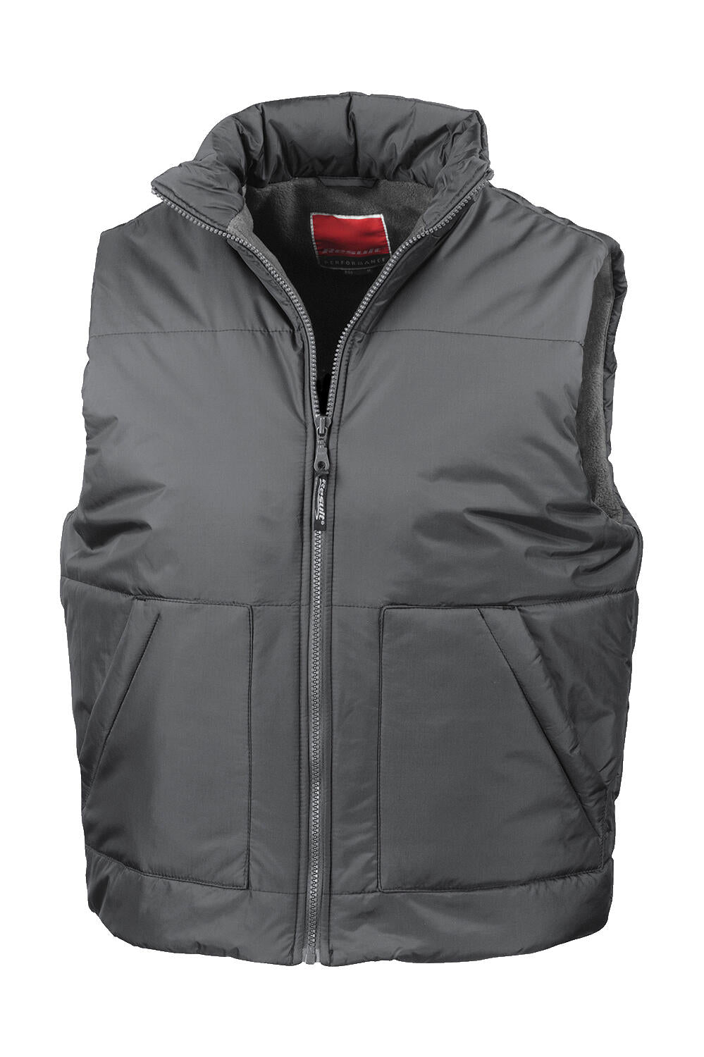 Fleece Lined Bodywarmer in Farbe Dark Grey