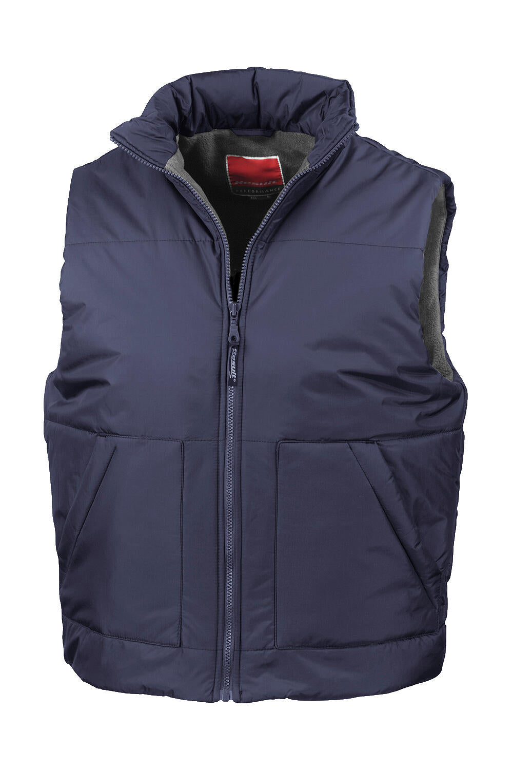 Fleece Lined Bodywarmer in Farbe Navy