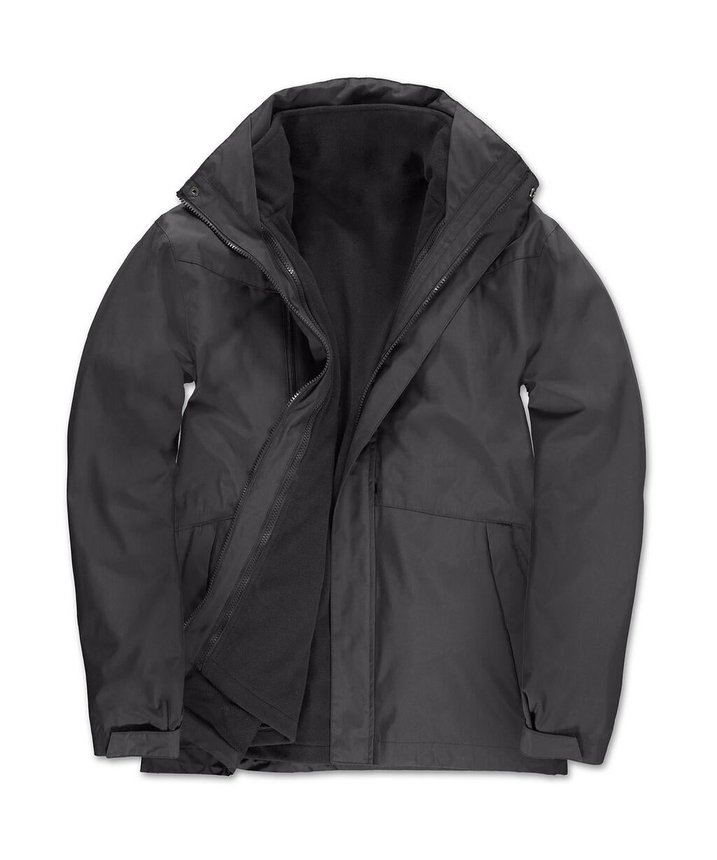 Corporate 3-in-1 Jacket in Farbe Dark Grey