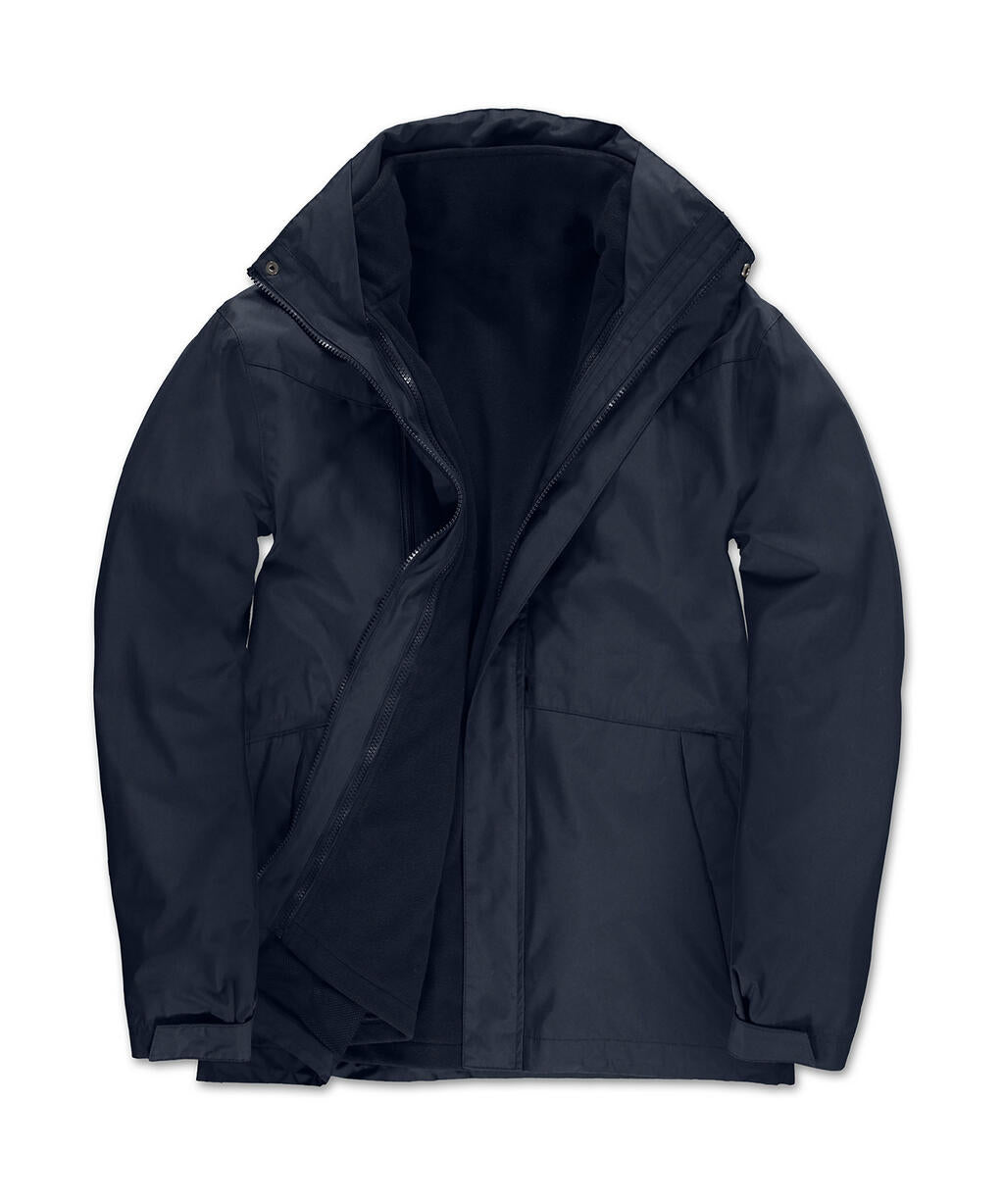 Corporate 3-in-1 Jacket in Farbe Navy