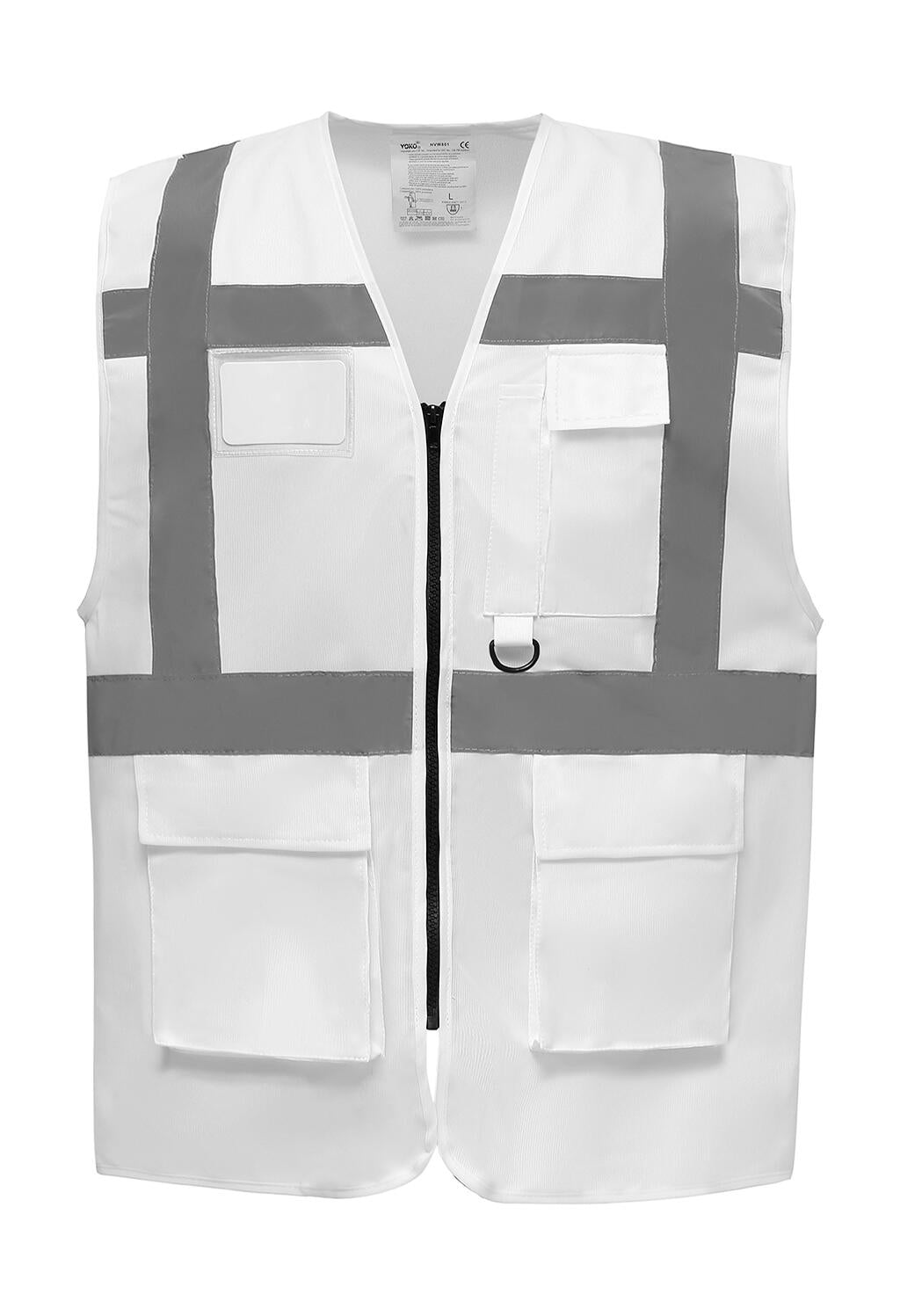 Fluo Executive Waistcoat in Farbe White