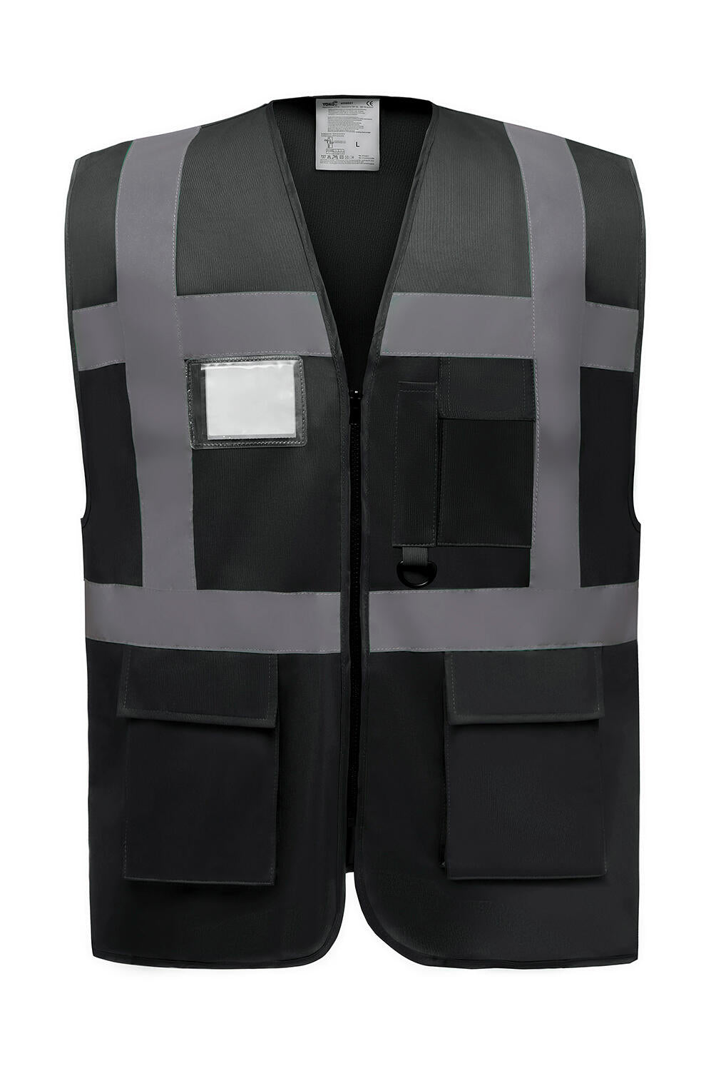 Fluo Executive Waistcoat in Farbe Black