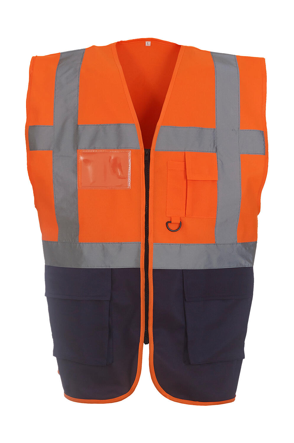 Fluo Executive Waistcoat in Farbe Fluo Orange/Black