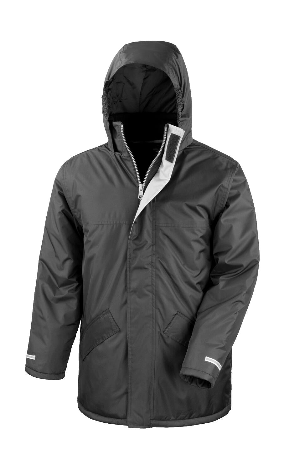 Winter Parka in Farbe Black