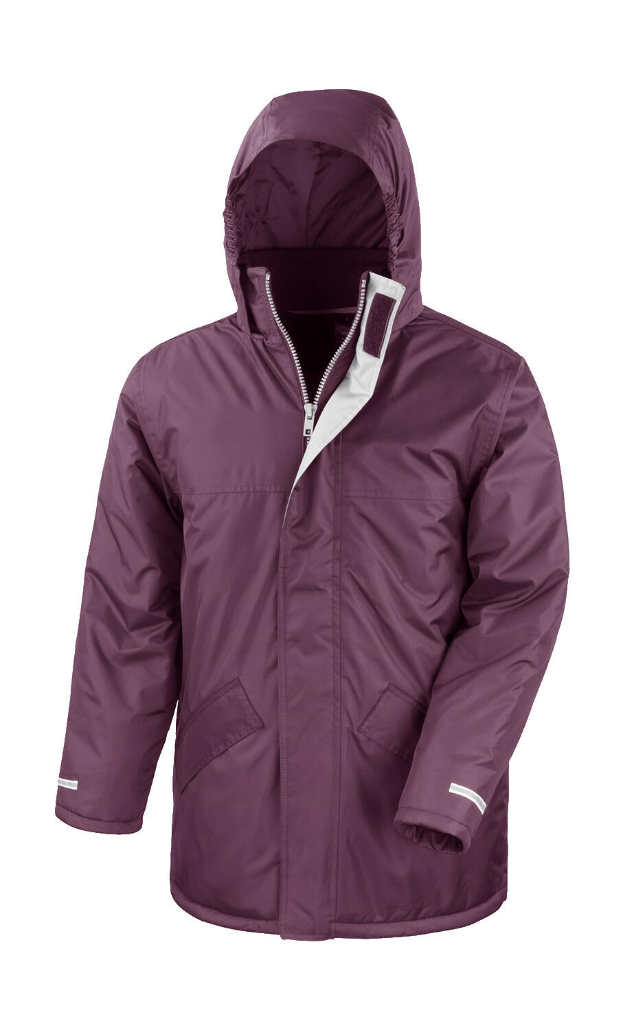 Winter Parka in Farbe Burgundy