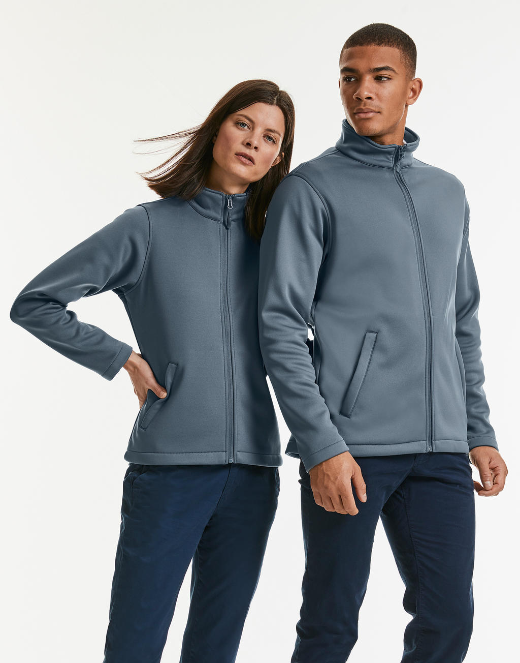 Men's Smart Softshell Jacket in Farbe Black