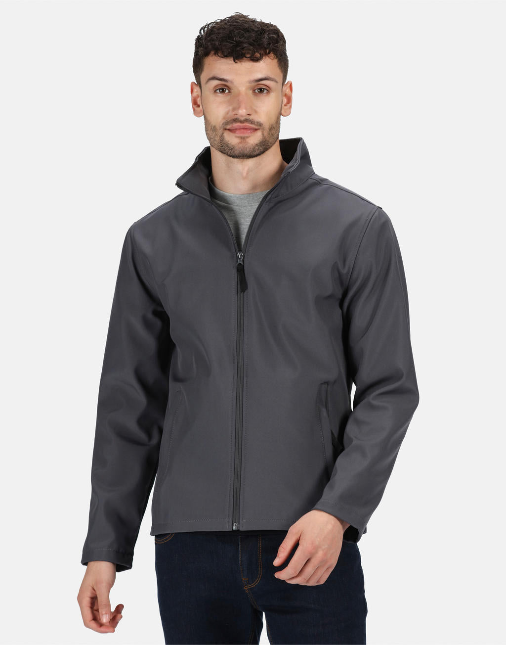 Classic Softshell Jacket in Farbe Black