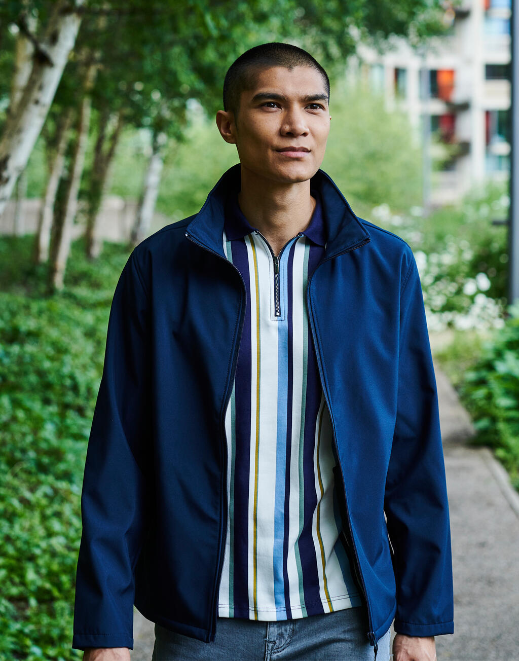Classic Softshell Jacket in Farbe Black