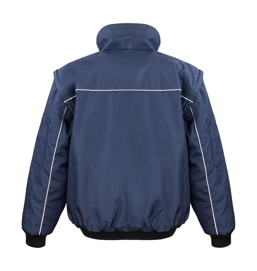 Heavy Duty Jacket in Farbe Grey/Black