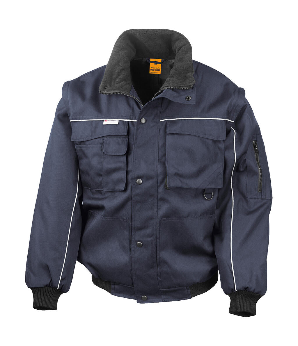 Heavy Duty Jacket in Farbe Navy