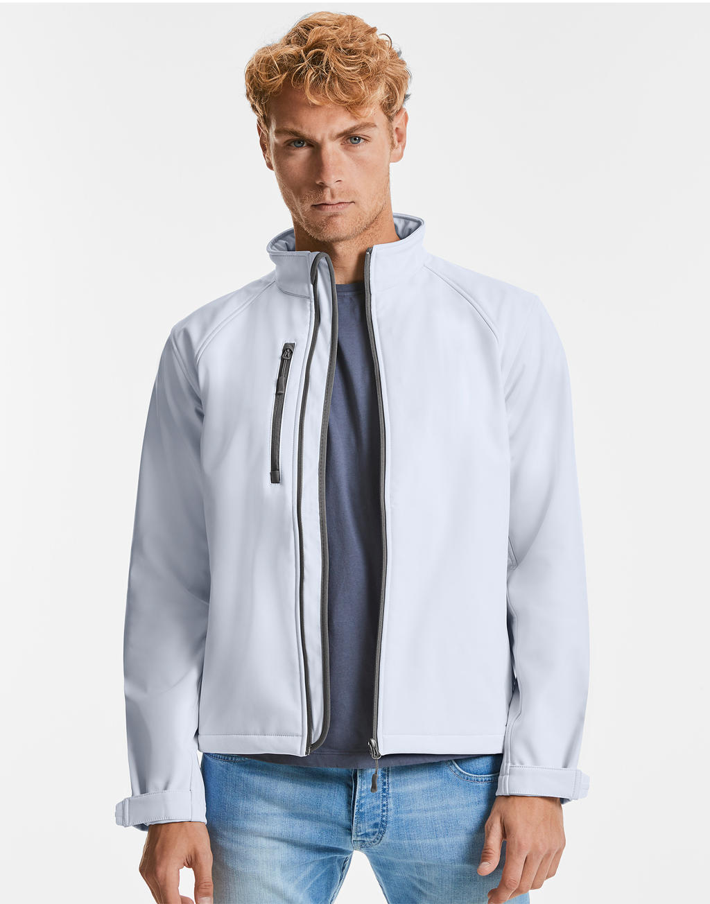 Softshell Jacket in Farbe White