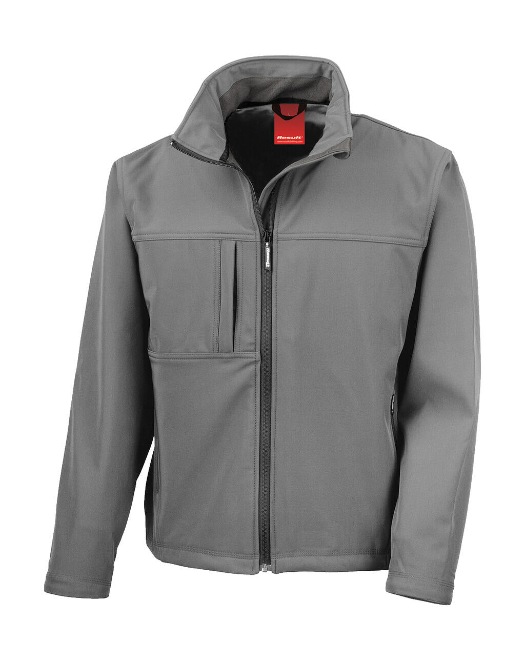 Men's Classic Softshell Jacket in Farbe Workguard Grey