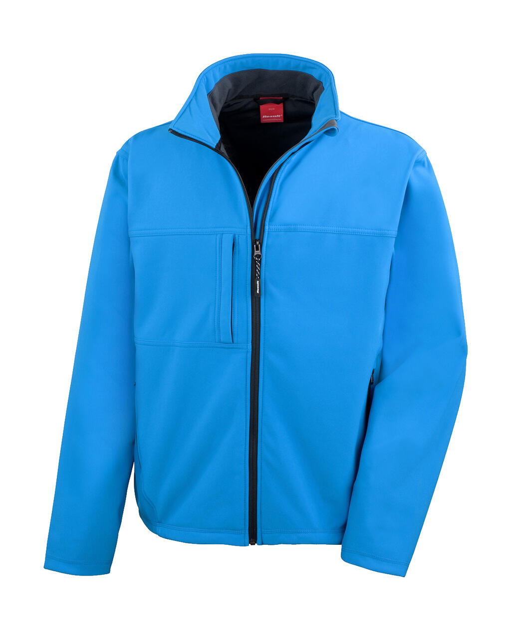 Men's Classic Softshell Jacket in Farbe Azure