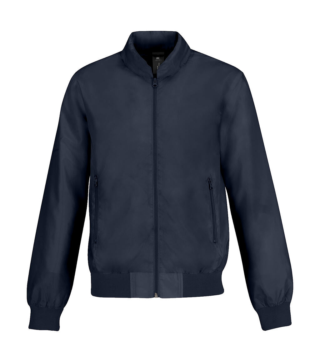 Trooper/men Jacket in Farbe Navy/Neon Green