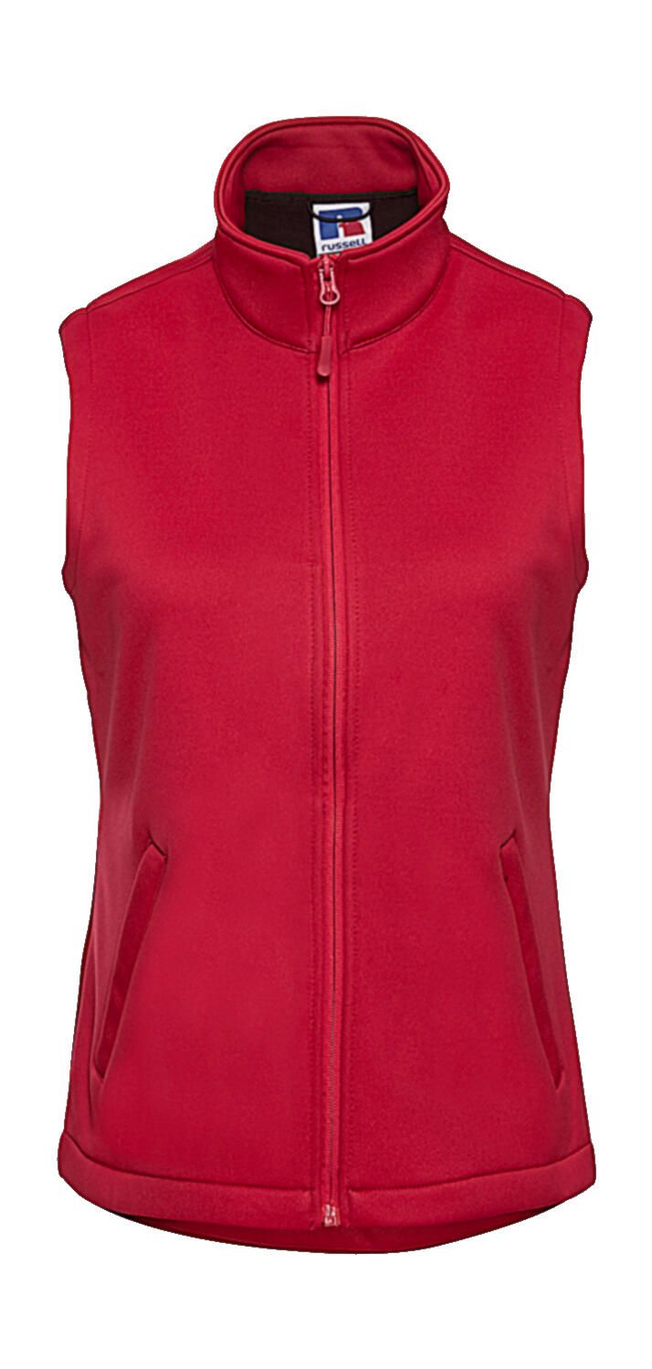 Ladies' Smart Softshell Gilet in Farbe Classic Red