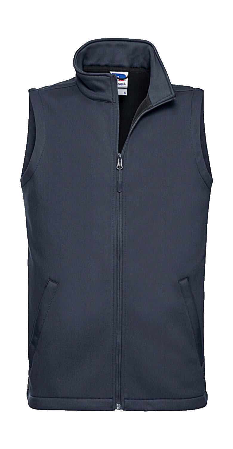 Men's Smart Softshell Gilet in Farbe French Navy